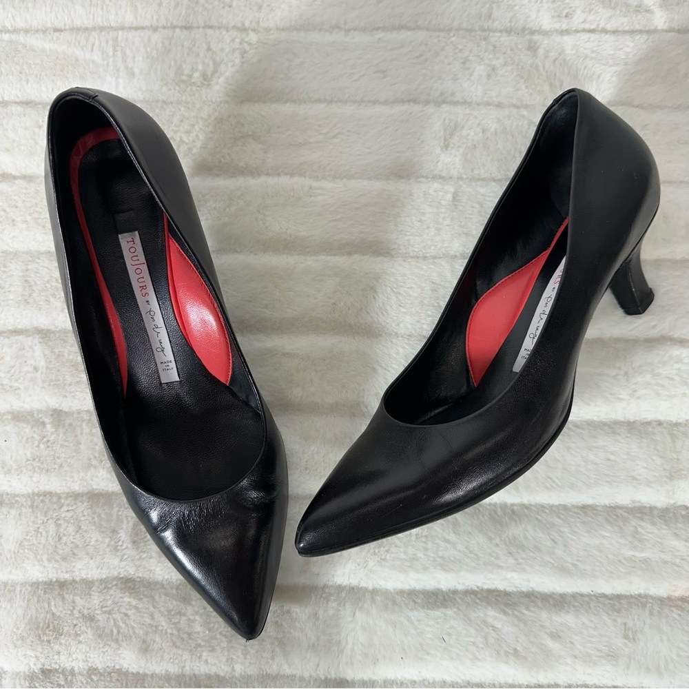 Toujours Black Kitten Heels. Women’s Size 8